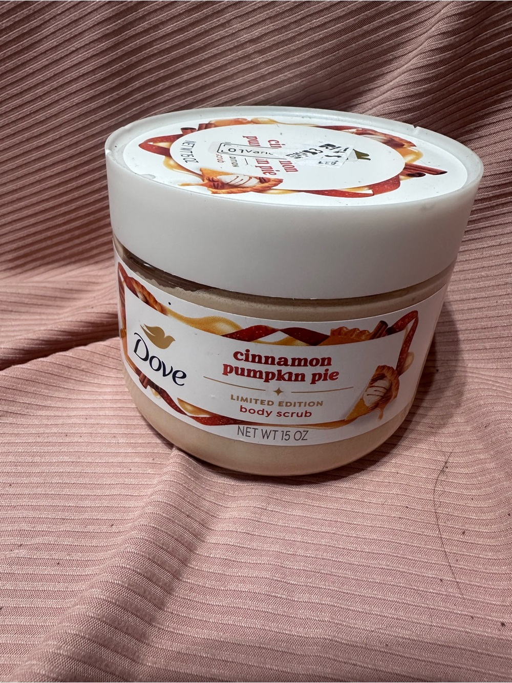 Dove Cinnamon Pumpkin Pie Limited Edition Body Scrub - Cream